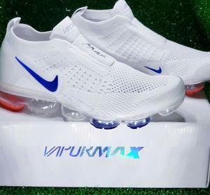 Nike Air max vapormax 2021 white blue red laceless